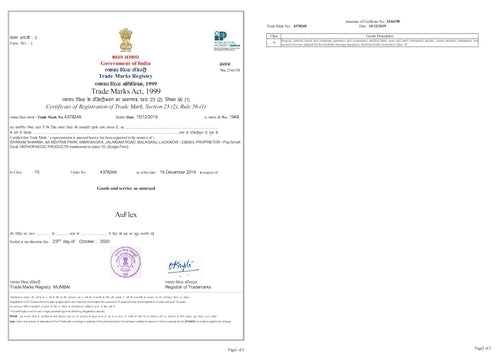 AuFlex Magnetic Back Brace Posture Corrector Belt